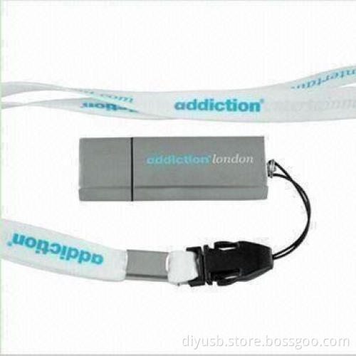 Metal USB Flash Drive with 128MB-32GB Memory Capacities, Original Chipset, CE-/RoHS-/FCC-certified